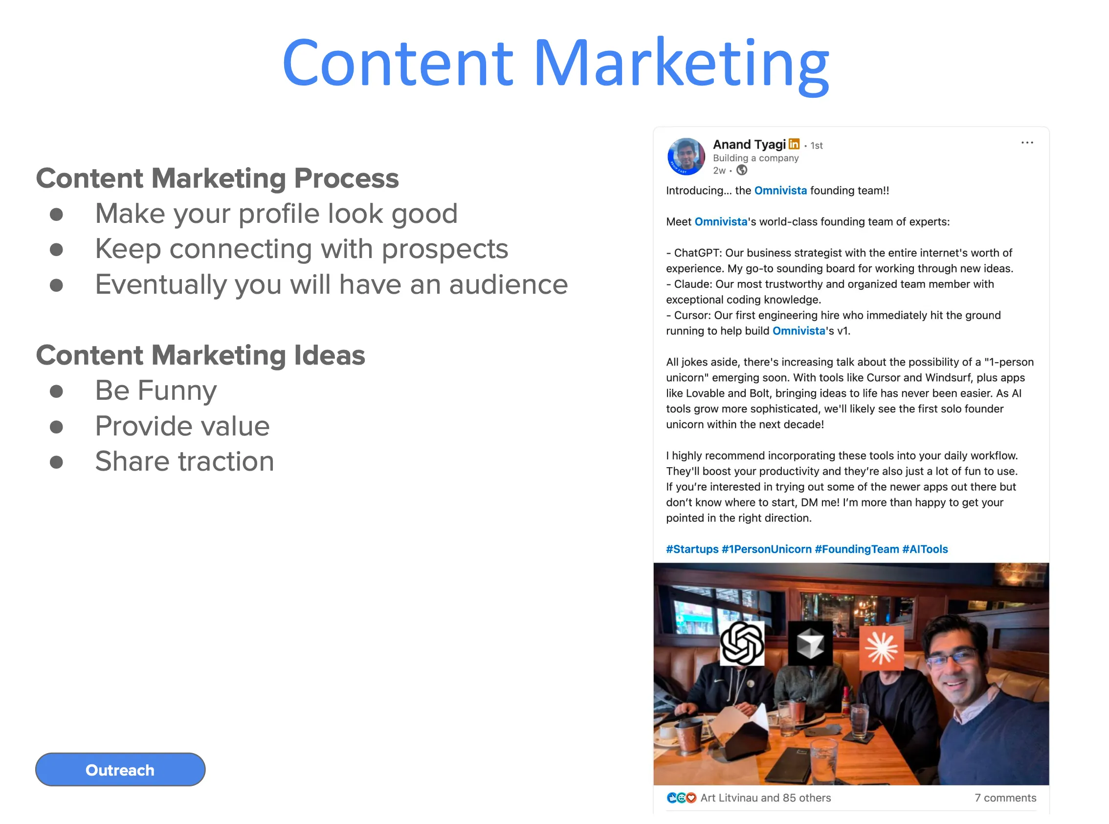 Content marketing strategies