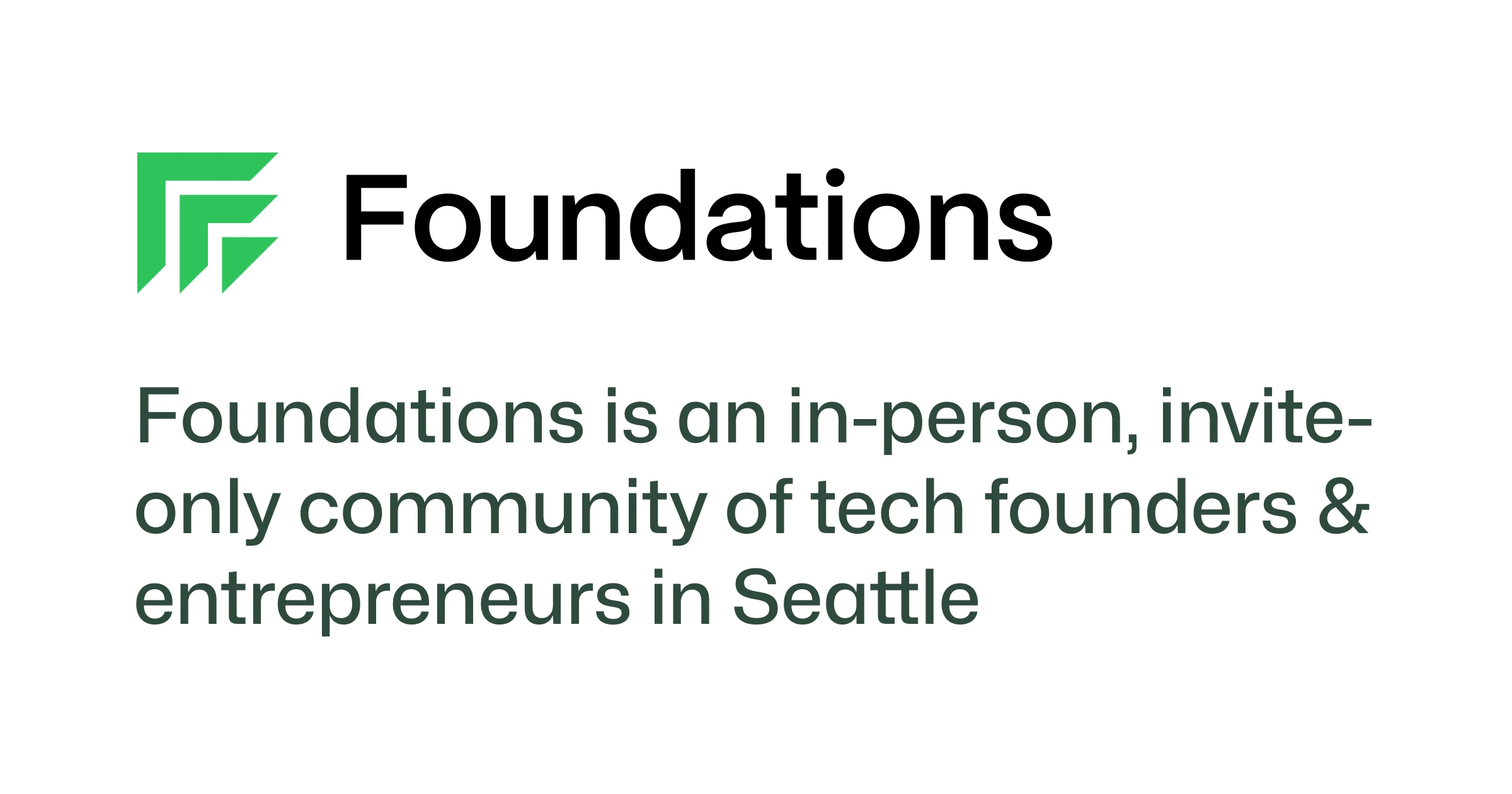 Foundations - Foundation in Seattle